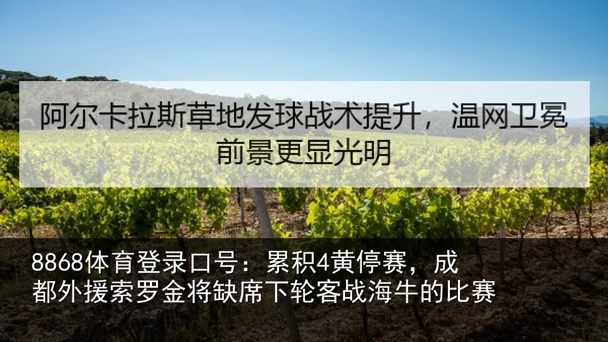 8868体育登录口号：累积4黄停赛，成都外援索罗金将缺席下轮客战海牛的比赛